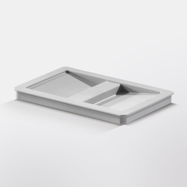 Sluitdeksel., lightgrijs, voor 8 liter