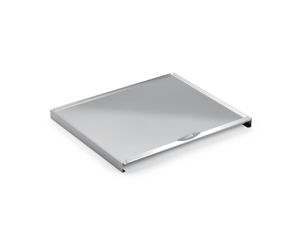 Volledig deksel., zilver