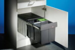Wesco Trio Master 3 DS, Afvalsysteem voor deuren, antraciet