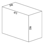 Tandem 5 , Afvalverzamelsystemen voor draaideuren., lichtgrijs