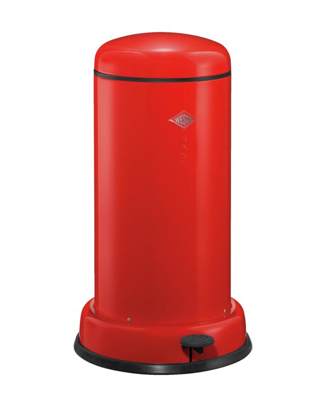 WESCO Baseboy pedaalemmer Rood 20 liter prullenbak WESCO Baseboy pedaalemmer Rood 20 liter prullenbak