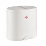 WESCO ECO 30L verzamelaar 170 wit Double Bin pedaalemmer prullenbak