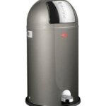 Wesco Kickboy Grafiet prullenbak afvalemmer pedaalemmer