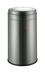 Wesco Big Swing Nieuwzilver Prullenbak Afvalbak