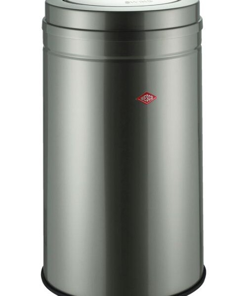 Wesco Big Swing Nieuwzilver Prullenbak Afvalbak