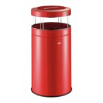 Wesco big ash asbak rood
