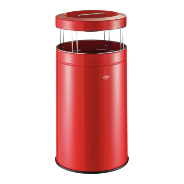 Wesco big ash asbak rood