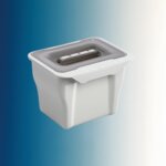 Kitchen Box, Afvalverzamelsystemen voor draaideuren., alu grijs