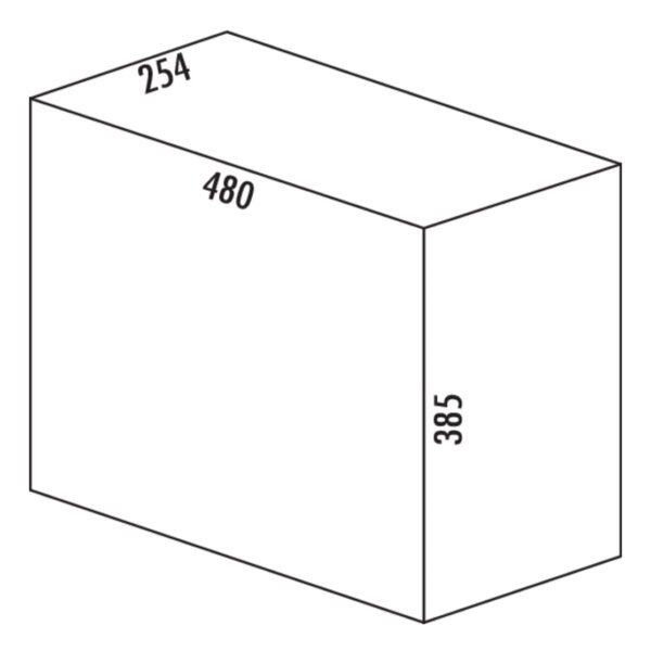 Bio Double 30 BM, Afvalverzamelsysteem voor Frontuittreksysteem., antraciet