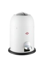 WESCO Mini Master Pedaalemmer 6Liter Wit Mat prullenbak