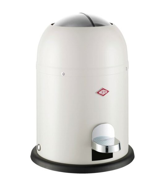 WESCO Mini Master Pedaalemmer 6 Liter Zand Mat Prullenbak