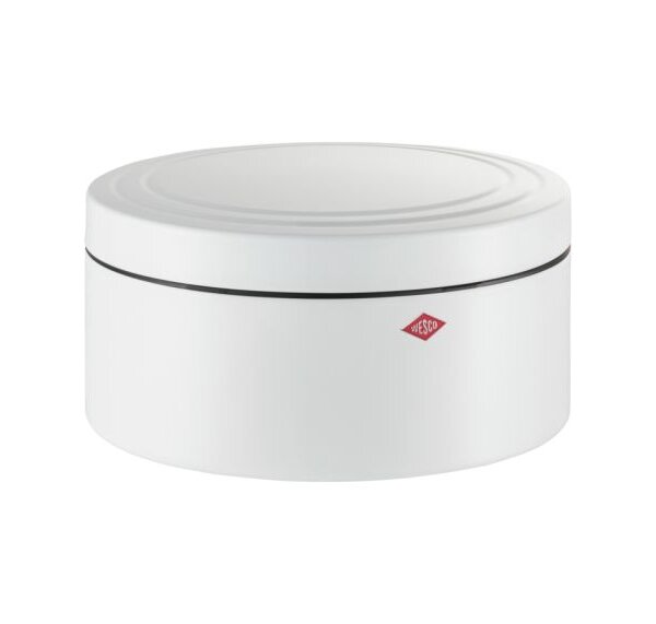 Wesco cookie box classic line wit mat koektrommel