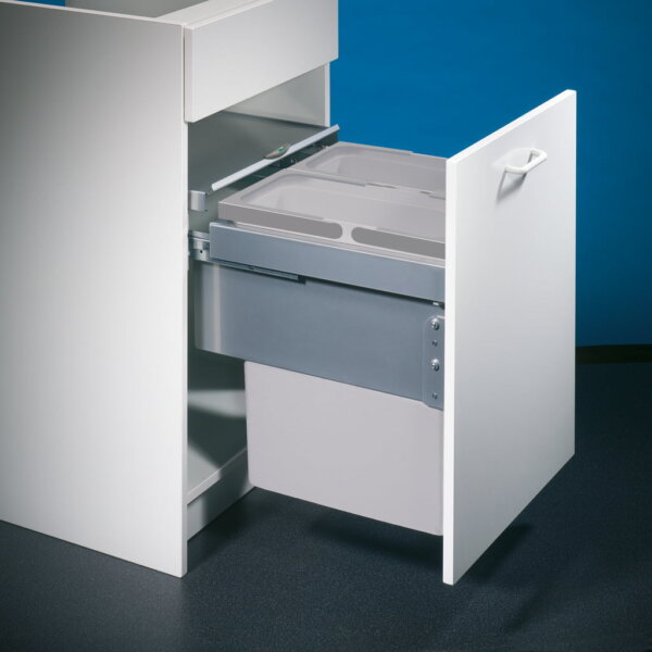 CoxÂ® Base 460 S/450-2, afvalsysteem voor Frontuittreksysteem, lichtgrijs, H 460 mm