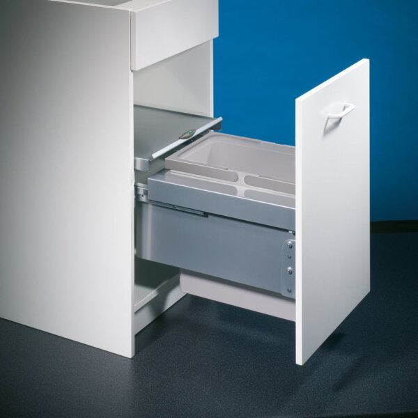 CoxÂ® Base 360 S/400-1, afvalsysteem voor Frontuittreksysteem, lichtgrijs, H 360 mm