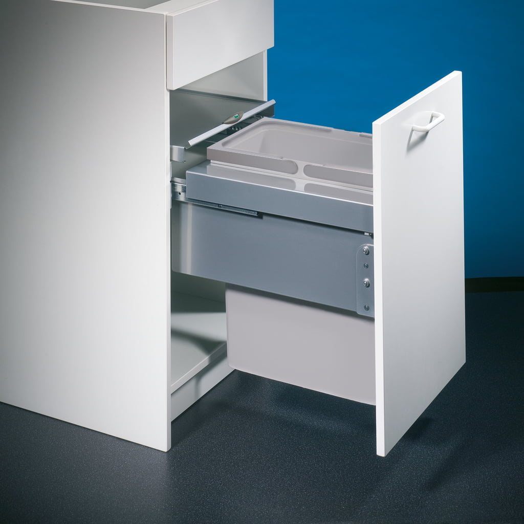 CoxÂ® Base 460 S/400-1, afvalsysteem voor Frontuittreksysteem, lichtgrijs, H 460 mm