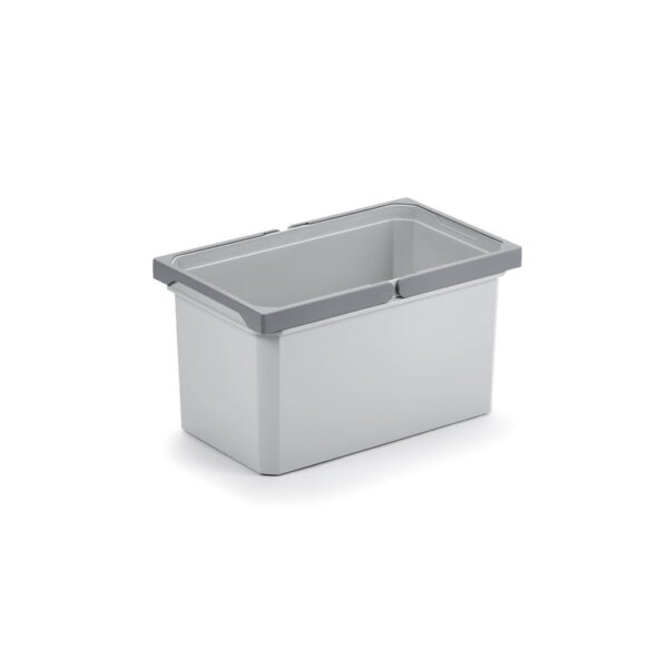 Reserve emmer., lichtgrijs, 13 liter
