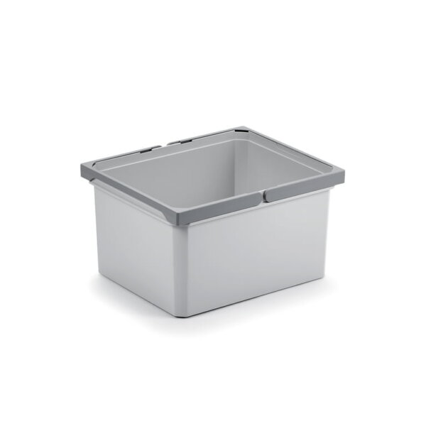 Reserve emmer., lichtgrijs, 18 liter