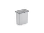 Reserve emmer., lichtgrijs, 12 liter