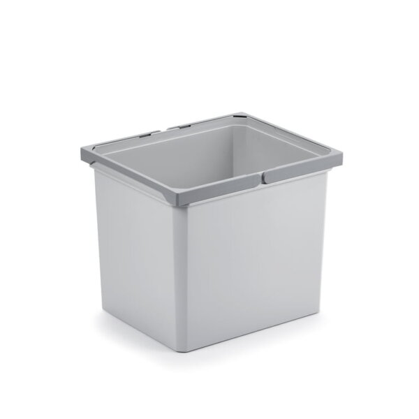 Reserve emmer., lichtgrijs, 29 liter