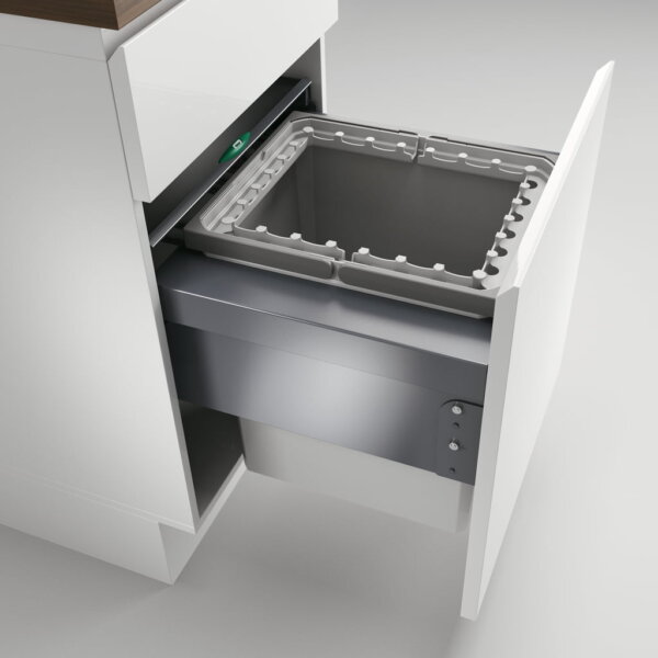 CoxÂ® Base 460 R/500-1, afvalsysteem voor Frontuittreksysteem, lichtgrijs, H 460 mm
