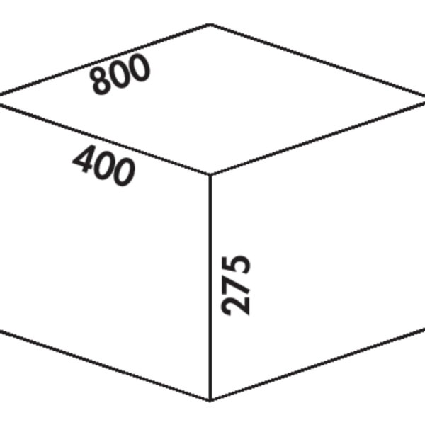 Coxｨ Box 275 S/800-4 Bio, Afvalverzamelsysteem voor voorhanden uittreksystemen., lichtgrijs