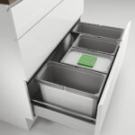 CoxÂ® Box 275 S/900-4 Bio, Afvalsysteem voor gangbare uittreksystemen, lichtgrijs