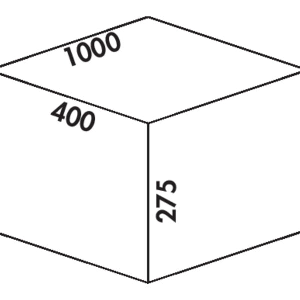 Coxｨ Box 275 S/1000-5 Bio, Afvalverzamelsysteem voor voorhanden uittreksystemen., lichtgrijs