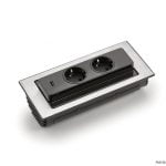 Evoline® BackFlip-USB, Roestvrij staal