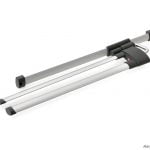 Handdoekhouder Secco AluLine, Handdoekhouder, 3-armig, B 184 mm, aluminium/grafietgrijs