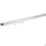 Alto Onda set, Relingsysteem, L 1200 mm, roestvrij staalkleurig
