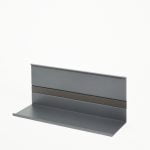 Linero MosaiQ Universeel legbord 1, Relingsysteem, grafiet zwart