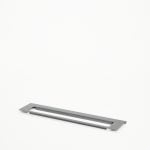 Linero MosaiQ Doekstrip 1, Relingsysteem, grafiet zwart