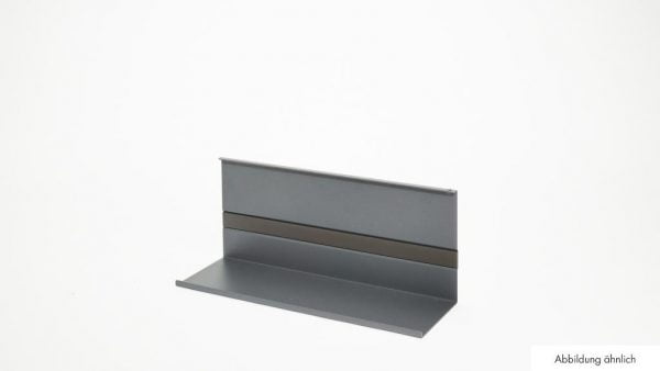 SOTECH Linero MosaiQ EasyLine zwart 1800 x 22 x 29 mm aluminium keukenreling nis