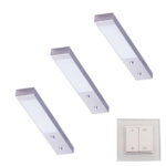 L&S LED spot Rettangolo Emotion set 3 x 3,1 Watt