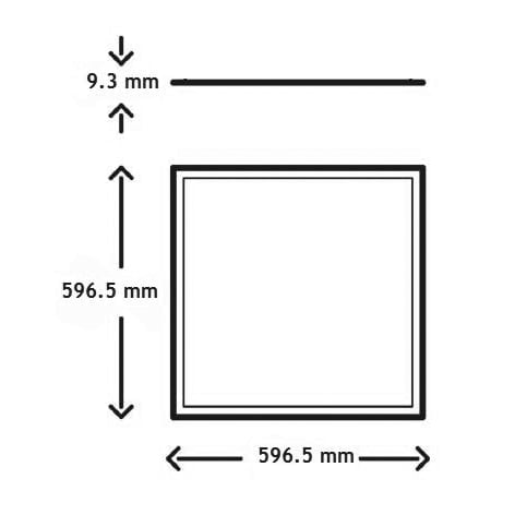 LED paneel High CRI 60x60cm