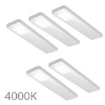 FORMA Key panel set 5 x 5,0 Watt wit