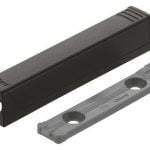 956A1201 Blum TIP-ON houder lang ZWART