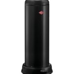 Wesco Big Baseboy prullenbak 30L Zwart Pedaalemmer