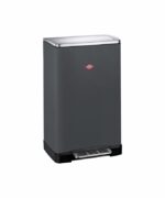 Wesco Big Double Boy Grafiet Mat pedaalemmer afvalemmer