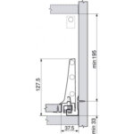 ANTARO Blum DMZ binnenlade Blumotion 228mm