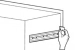 Blum universele boormal montageplaat aventos en ladegeleiders - Afbeelding 2