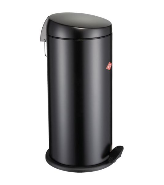 WESCO Capboy Maxi 22L Zwart Mat afvalemmer
