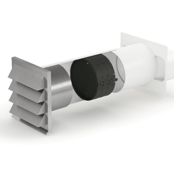 E-Jal Flow 150 muurdoorvoer met THERMOBOX, Naber COMPAIRÂ® Flow 150