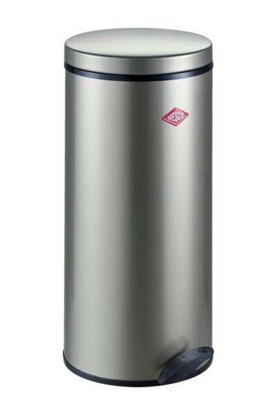WESCO Gastro pedaalemmer Nieuwzilver 22L Afvalemmer Prullenbak