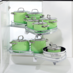 KesseBohmer Le Mans 2 Classic hoekkast wit/chroom - Afbeelding 2