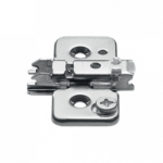 Kruismontageplaat CLIP om te schroeven. 0mm. Set van 10 stuks.