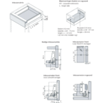 Blum TANDEMBOX Plus ladegeleiders met Blumotion 550mm lang 30kg belastbaar - Afbeelding 2
