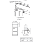 Rolluik Quick Box ABS, Corpus 900 mm, Hoogte 1400 mm - Afbeelding 8