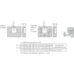 Scharnier CLIP top BLUMOTION 110° voor inliggende deur. Set van 50 stuks. Gereedschapsloos. - Afbeelding 3