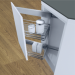 Manden 45°. Set van 2 stuks.